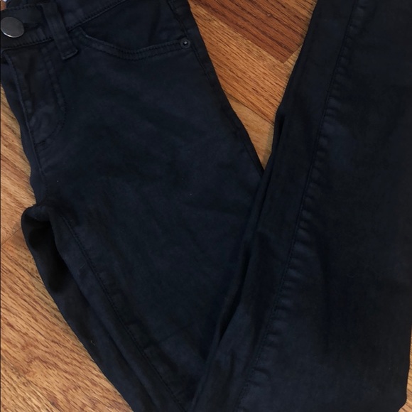 Used current Elliot coated black denim - Picture 6 of 8